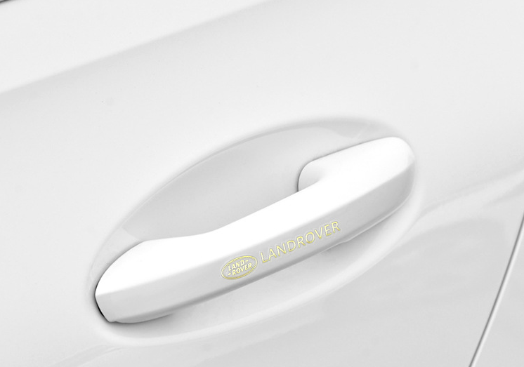 Metalen Autostickers - 4 Stuks