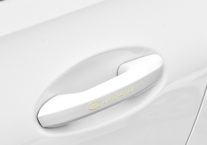 Metalen Autostickers - 4 Stuks