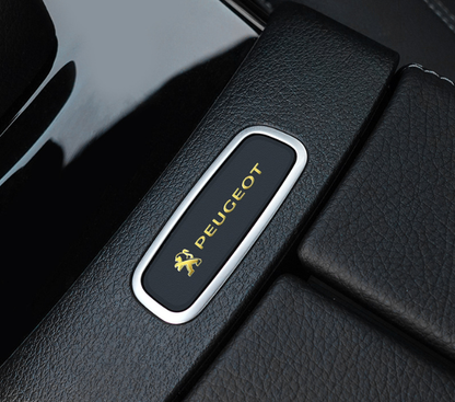 Metalen Autostickers - 4 Stuks