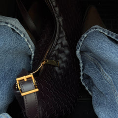 Carolin | Geflochtene Shopper-Tasche