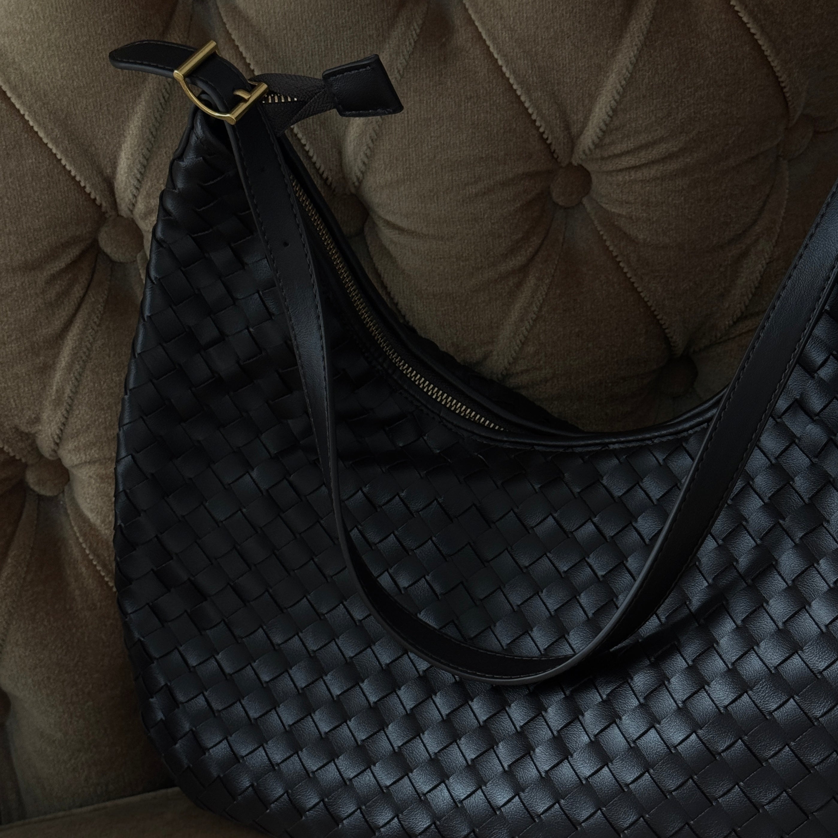 Carolin | Geflochtene Shopper-Tasche