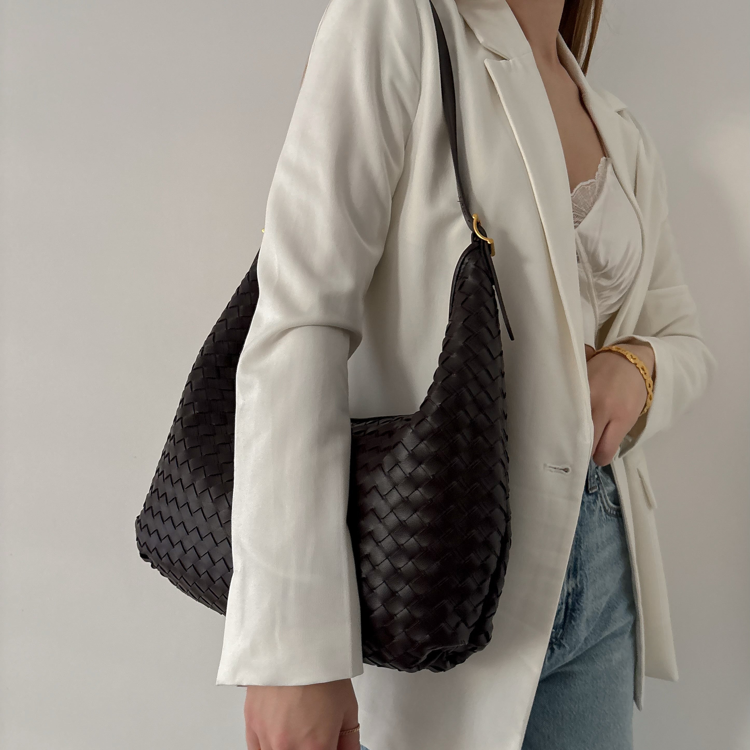 Carolin | Geflochtene Shopper-Tasche