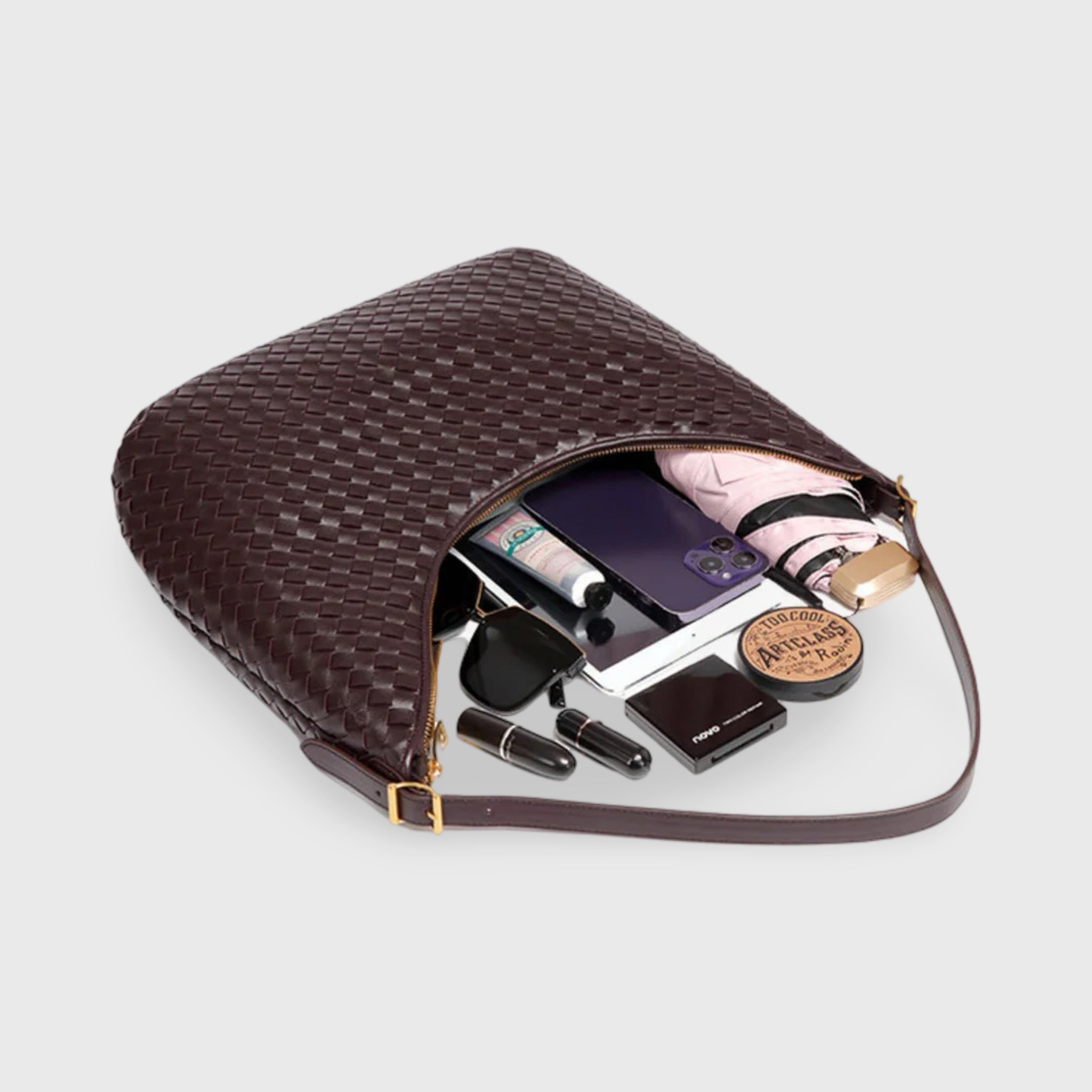 Carolin | Geflochtene Shopper-Tasche