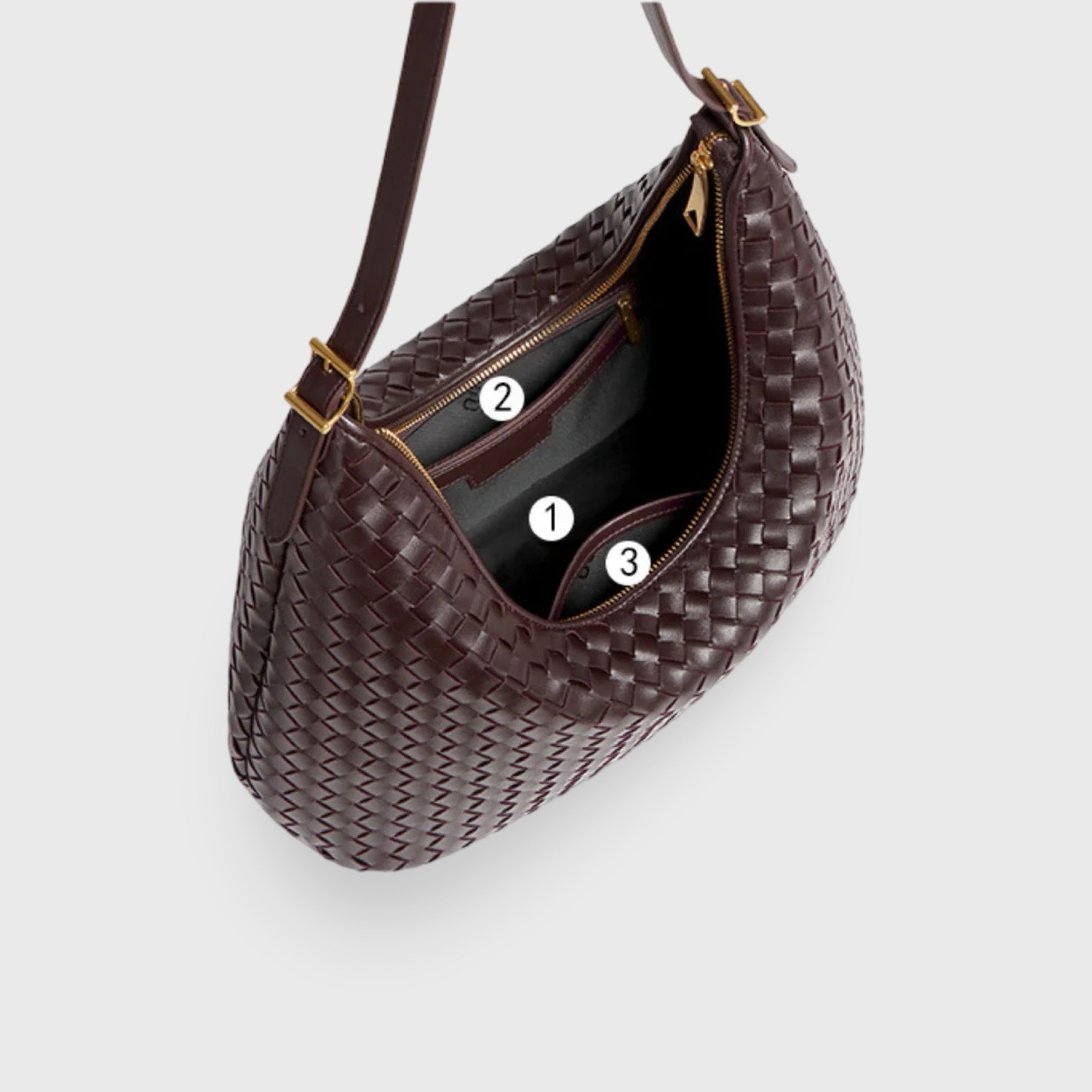 Carolin | Geflochtene Shopper-Tasche
