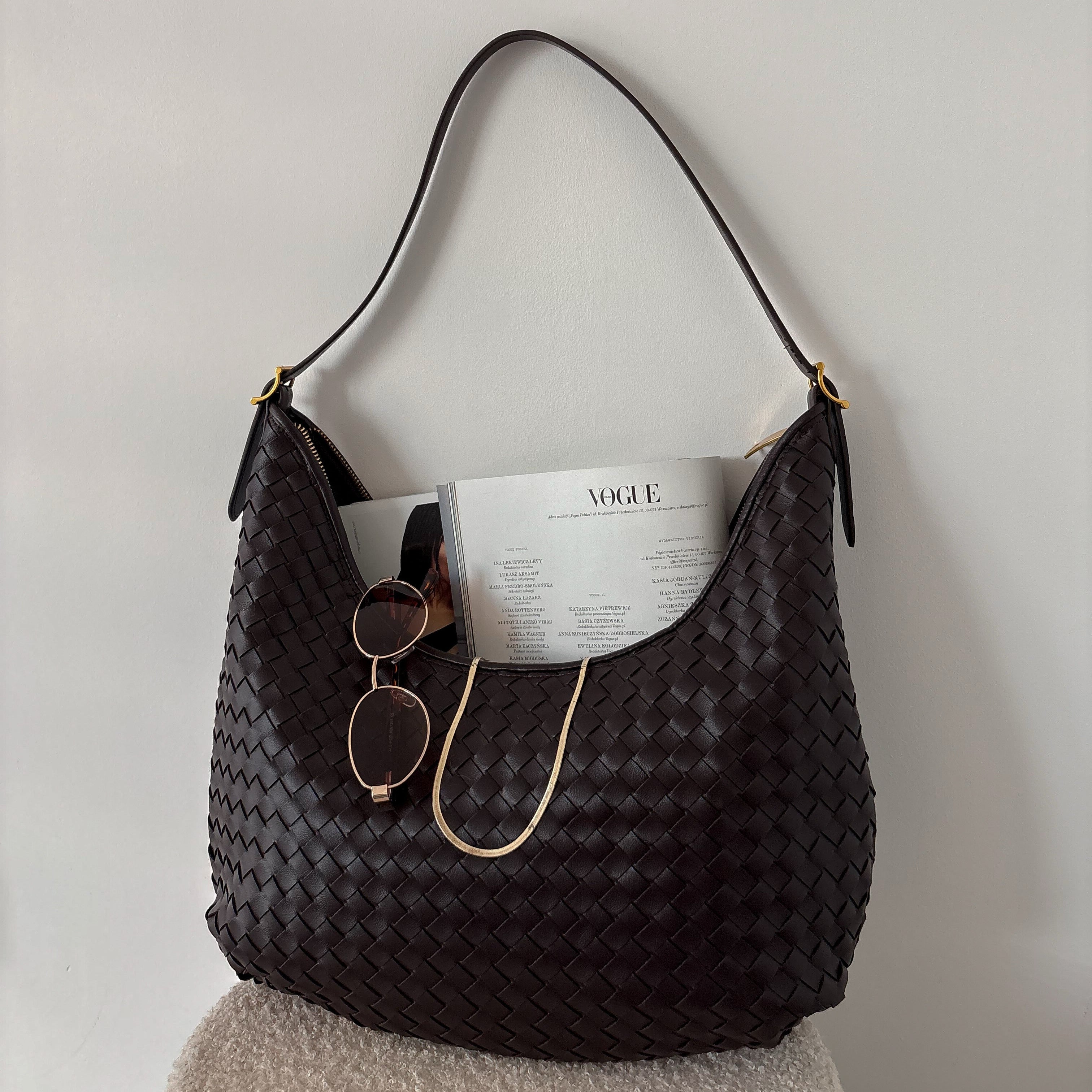 Carolin | Geflochtene Shopper-Tasche