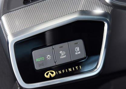 Metalen Autostickers - 4 Stuks