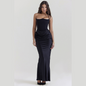 Lace Up Sexy Slim Fit Dress Nightclub Spicy Girl Hip Hugging Skirt Tops