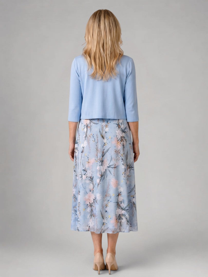 Marlene | Florales Midikleid mit Kurzjacke — Bild 1