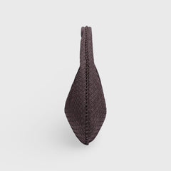 Frieda | Braided Oversized Shoulder Bag in Suede Look