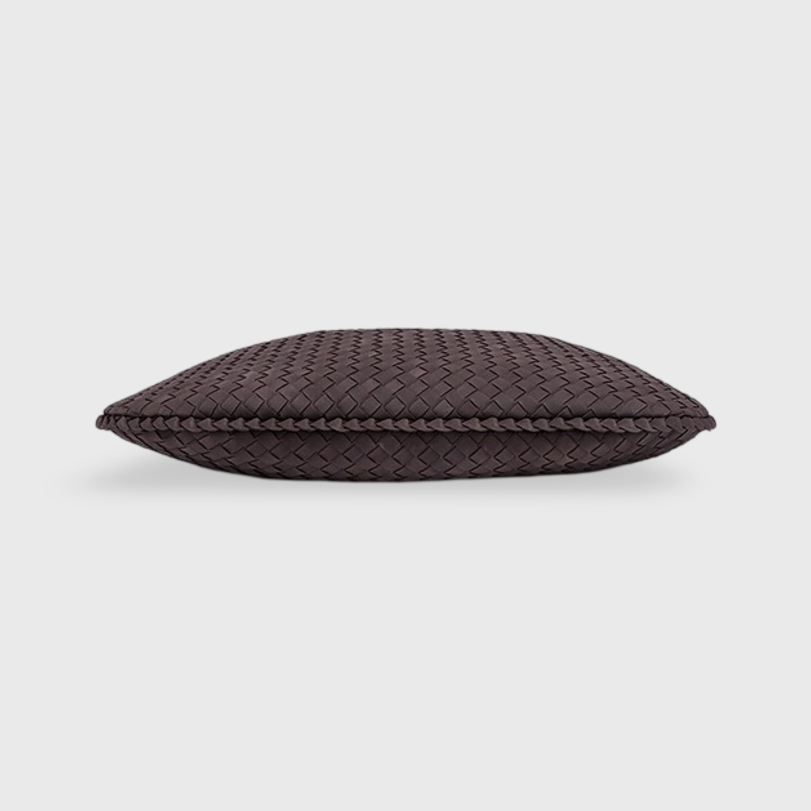 Frieda | Braided Oversized Shoulder Bag in Suede Look