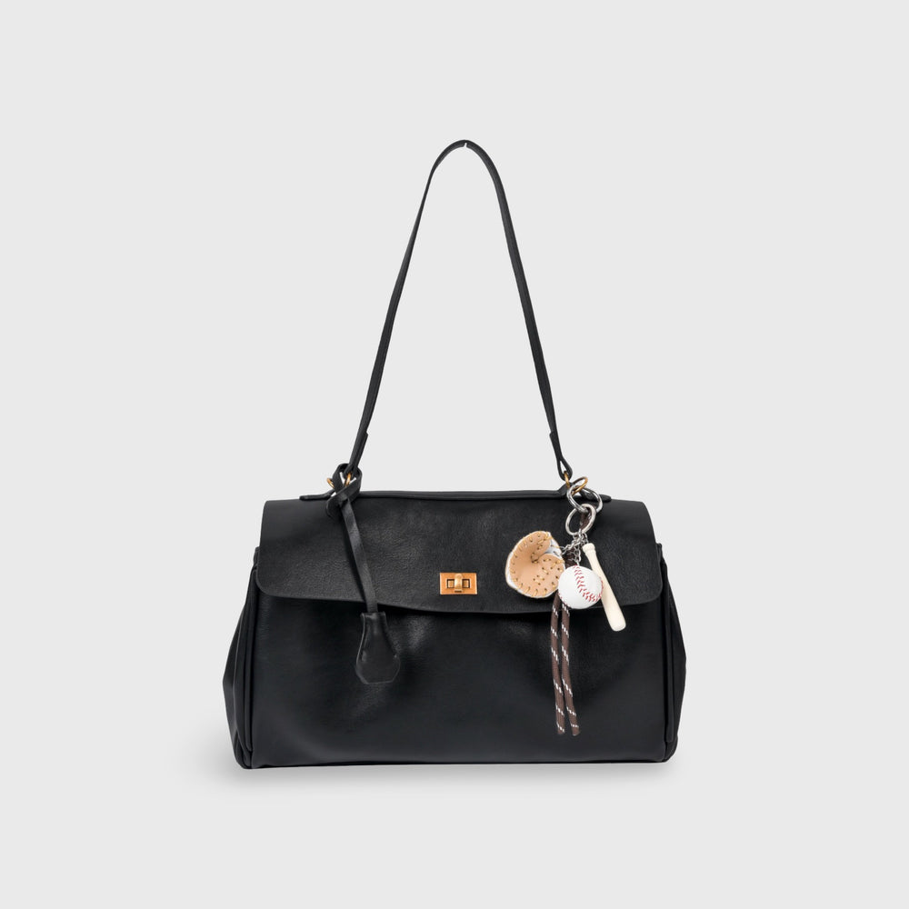 Friederike | Vintage-Henkeltasche mit Anhänger – Ansicht 01