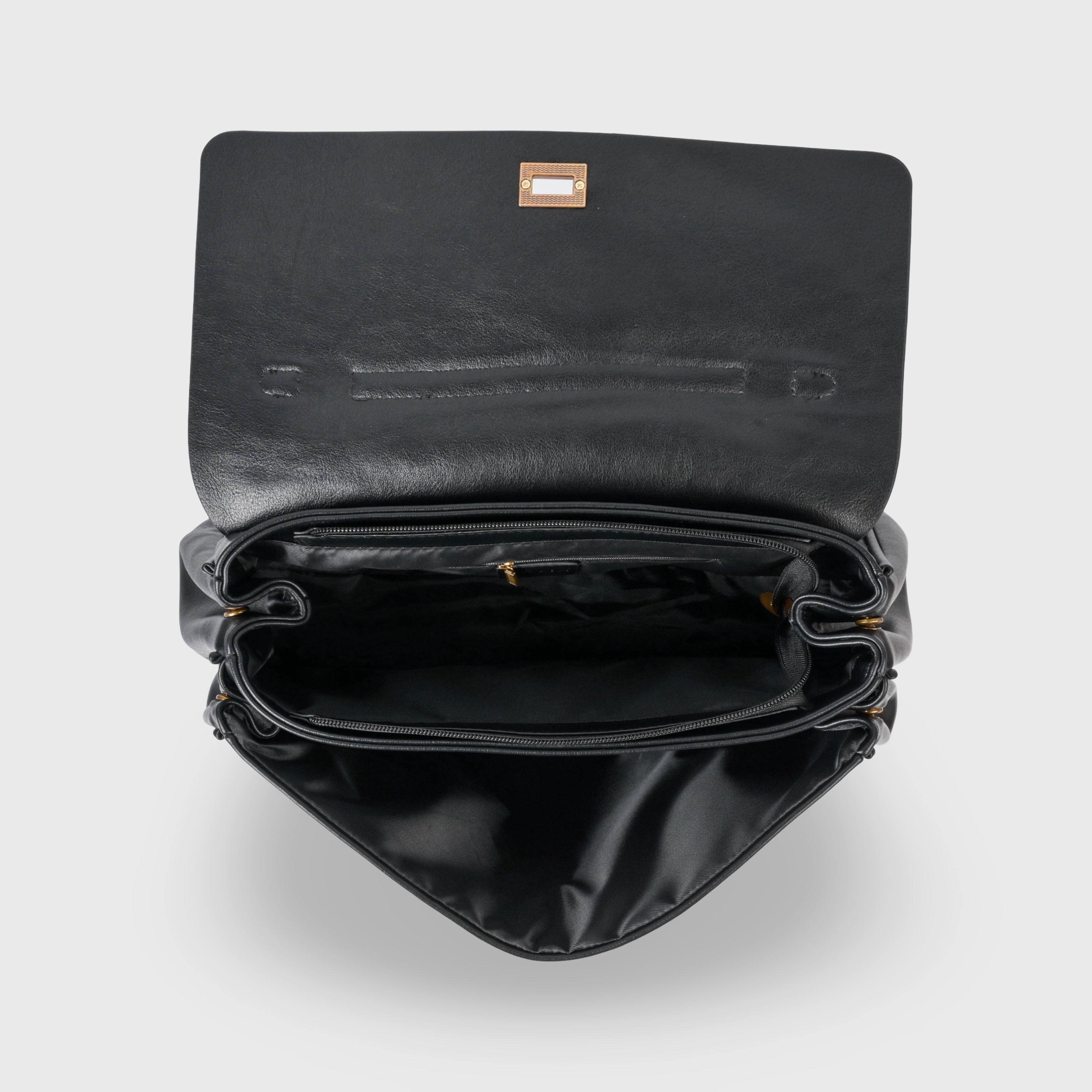 Friederike | Vintage-Henkeltasche mit Anhänger