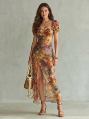 Hannelore Volant-Midikleid – Ansicht 01