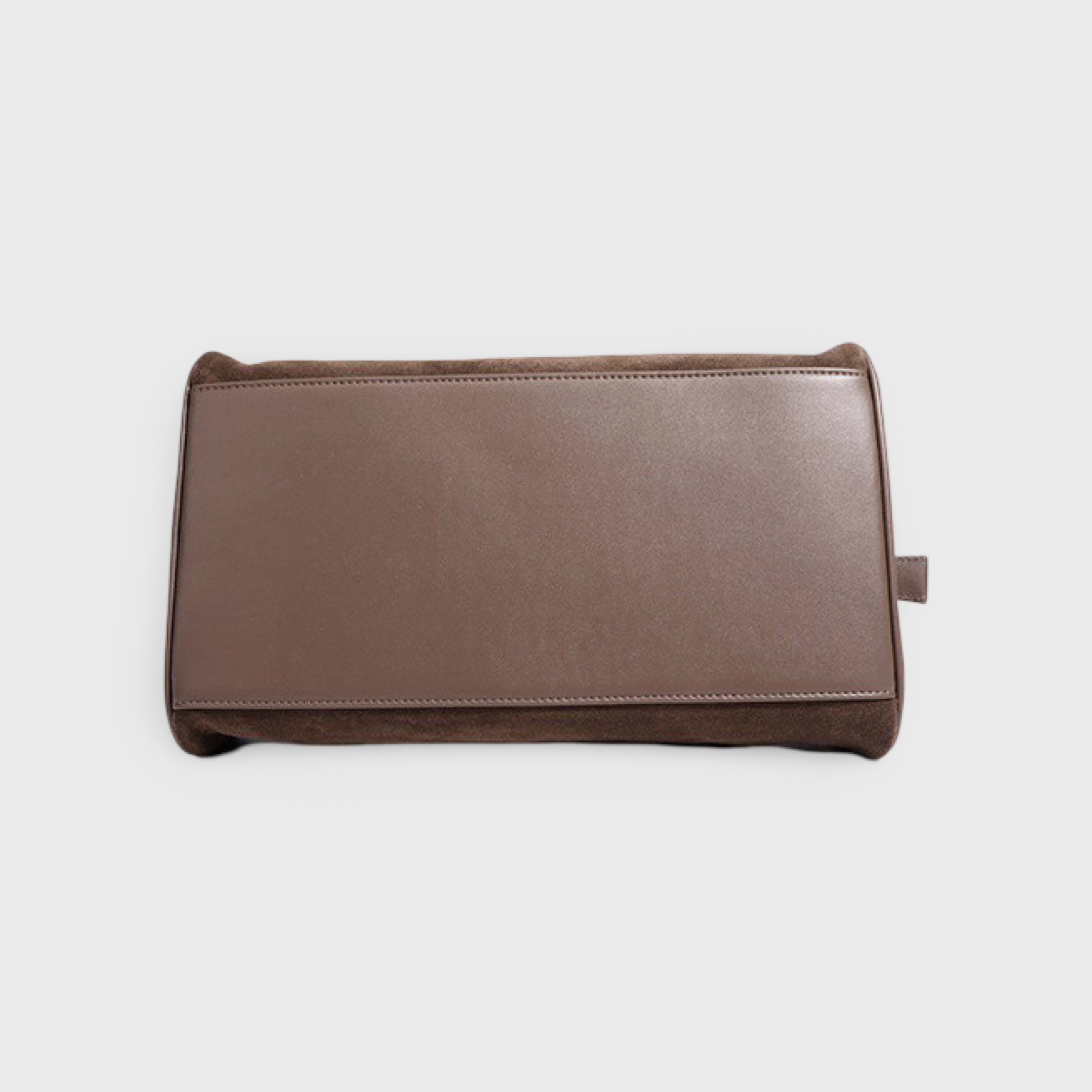 Henriette | Schultertasche aus echtem Leder in Wildleder-Optik