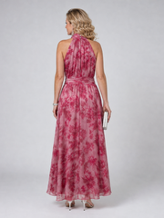 Lieselotte Weiches Halsträger-Midikleid – Ansicht 01