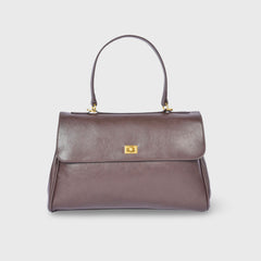 Pauline | Strukturierte Henkeltasche mit Laptopfach – Ansicht 01