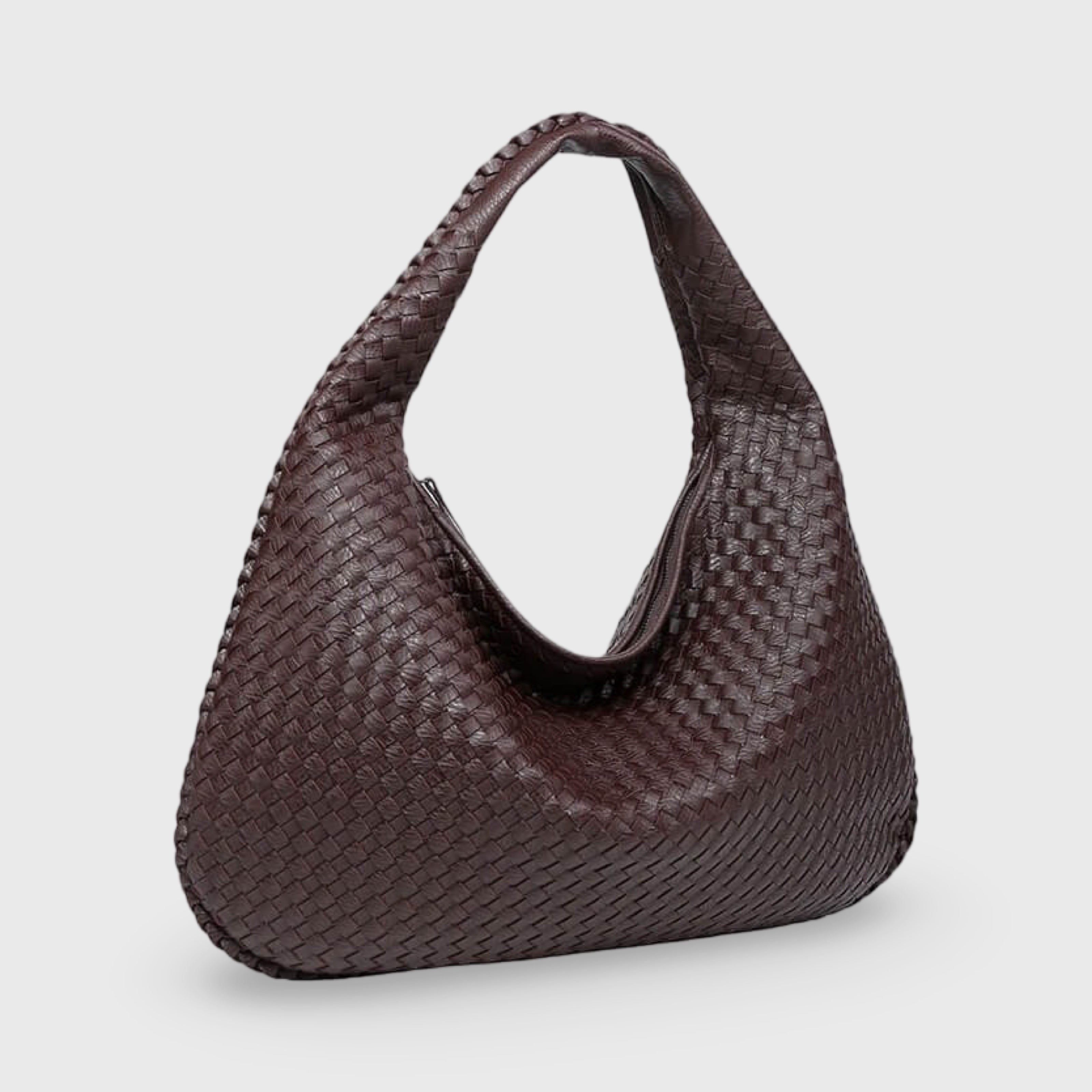 Romy – Geflochtene Oversize-Schultertasche – Ansicht 01