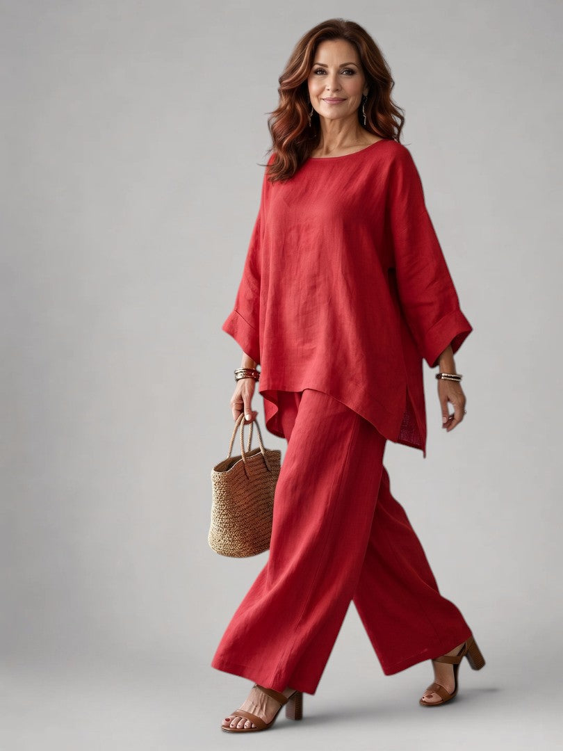 Sabine | Tunika-Set mit weiter Hose
