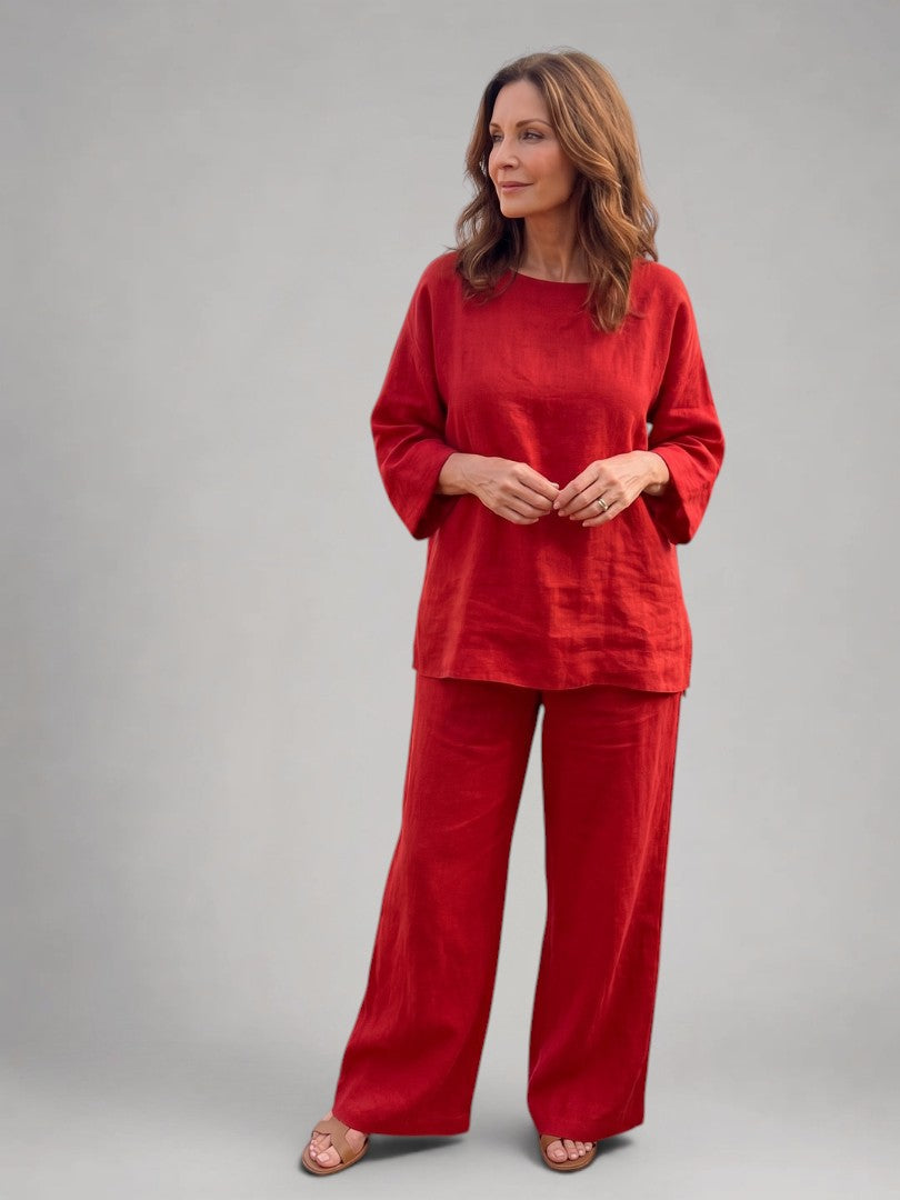 Sabine | Tunika-Set mit weiter Hose