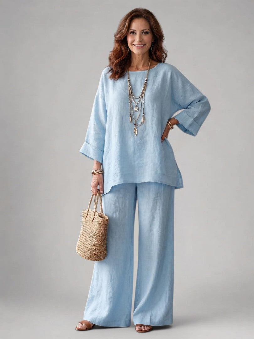 Sabine | Tunika-Set mit weiter Hose