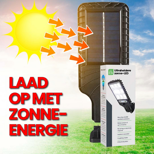Buitenlamp op Zonenergie
