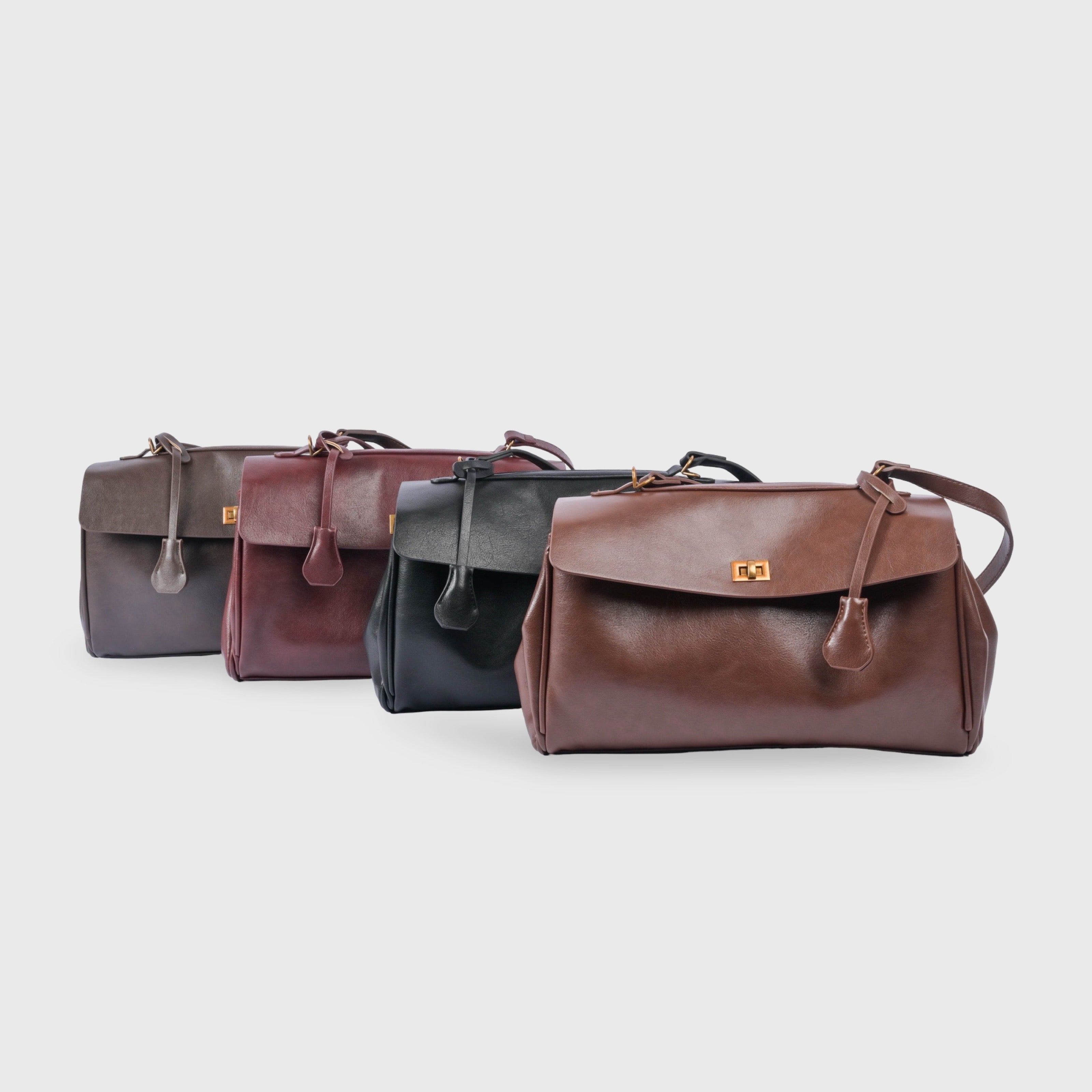 Theresa | Vintage-Handtasche mit Drehverschluss