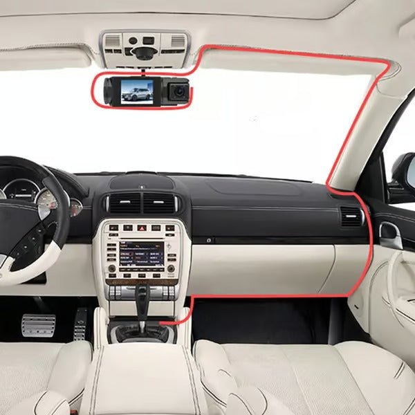 3 Lens Auto Dvr Dash Cam