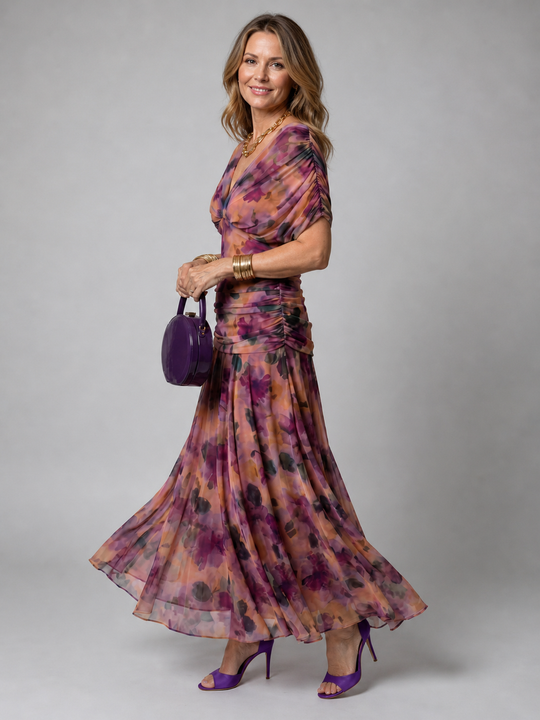 Silke | Off-Shoulder Midikleid